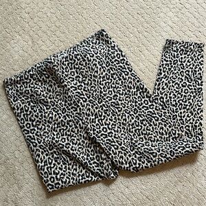 J crew cotton capri legging